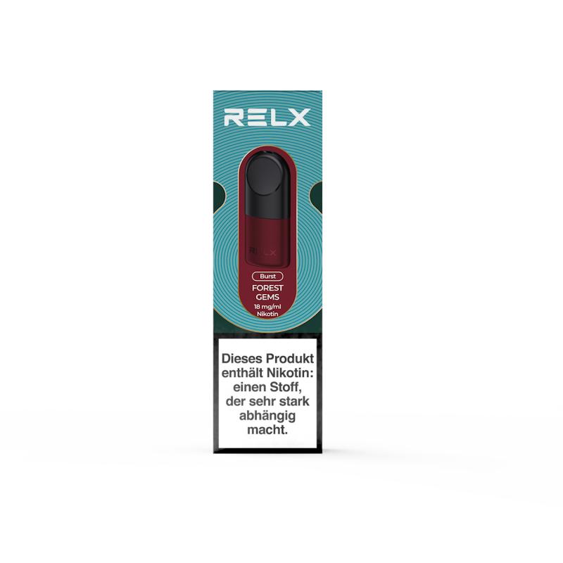悦刻 RELX Pod-2 Pod Pack-Forest Gems-18mg/ml-DE混合莓果18mg