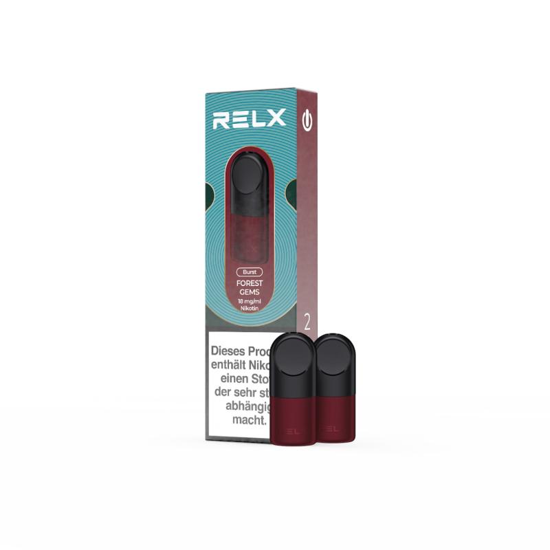 悦刻 RELX Pod-2 Pod Pack-Forest Gems-18mg/ml-DE混合莓果18mg