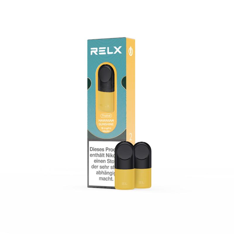 悦刻 RELX Pod-2 Pod Pack-Hawaiian Sunshine-18mg/ml-DE菠萝味18mg