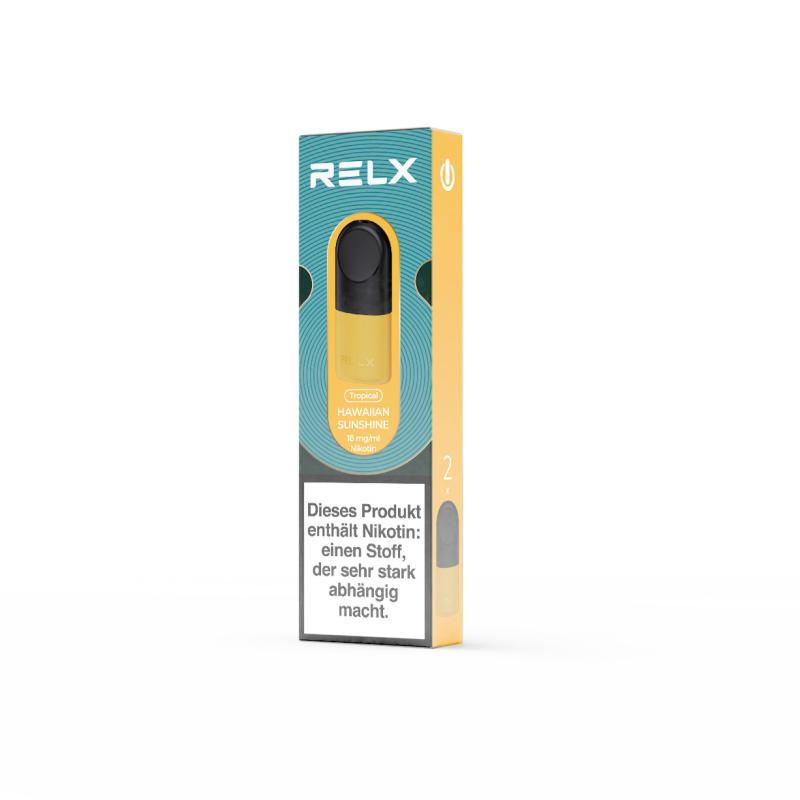 悦刻 RELX Pod-2 Pod Pack-Hawaiian Sunshine-18mg/ml-DE菠萝味18mg