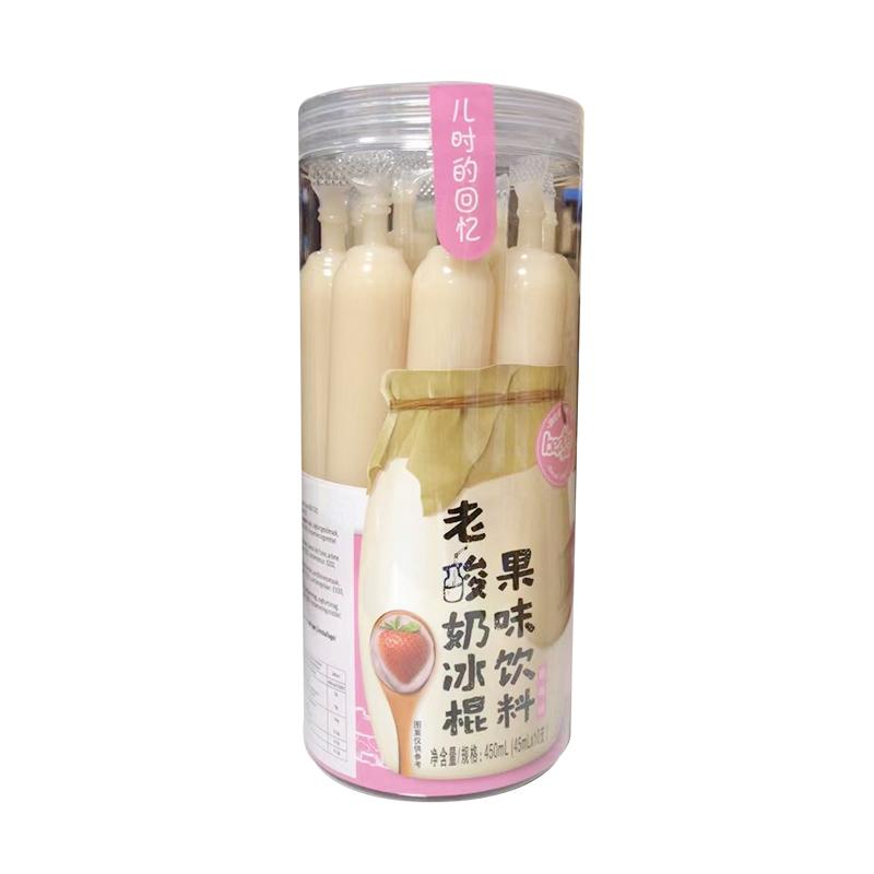 比逗仕 老酸奶冰棒草莓味450ml/Alter Joghurt Eis am Stiel Erdbeergeschmack 450ml