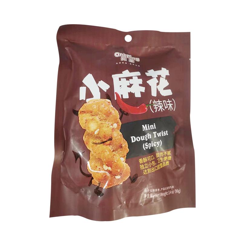 元童 小麻花 辣味96g/Yuantong Small Twist Spicy Aroma 96g