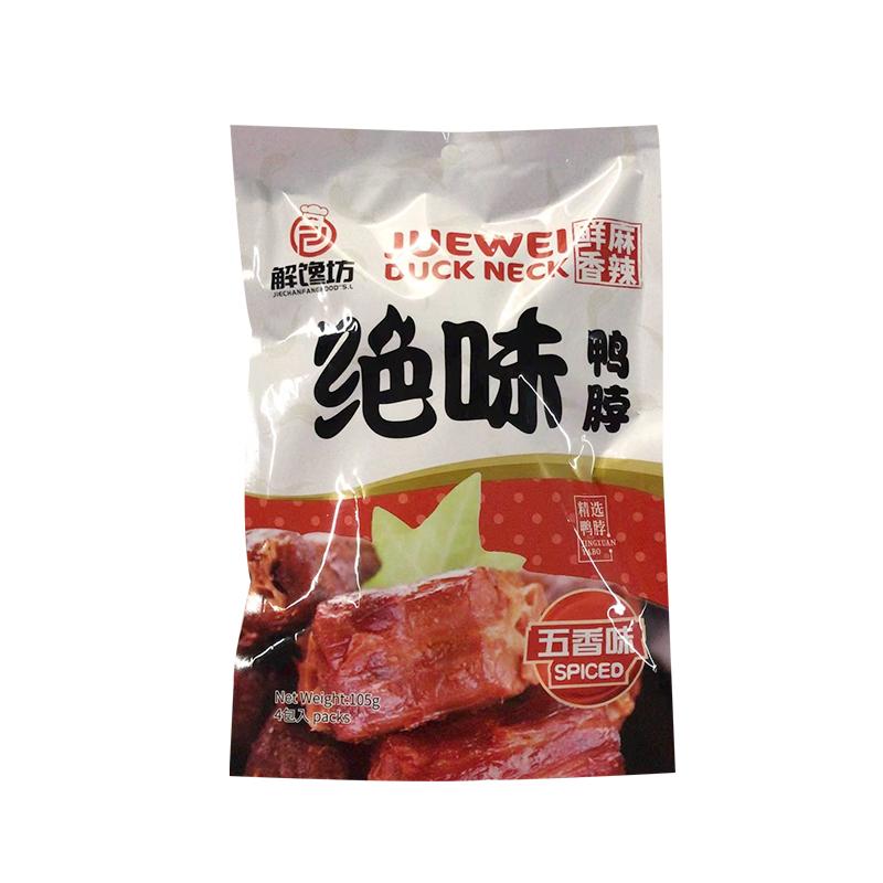 解馋坊 绝味五香鸭脖105g/Juewei gewürzter Entenhals 105g