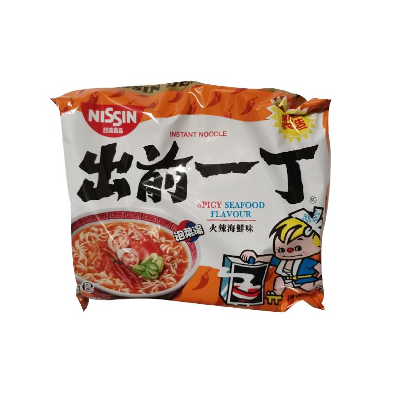 出前一丁 方便面 火辣海鲜味100g/Instant Nudeln, scharfe Meeresfrüchte Geschmack 100g