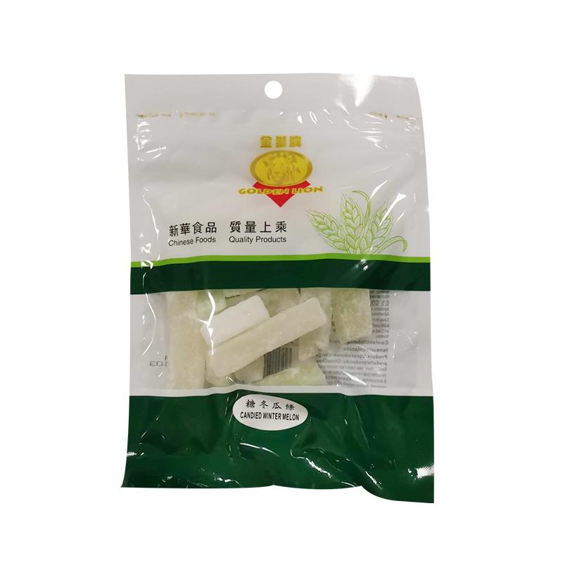 金狮牌 糖冬瓜条 冬瓜糖150g/Golden Lion Candy Wax Kürbis Stick Candy 150g