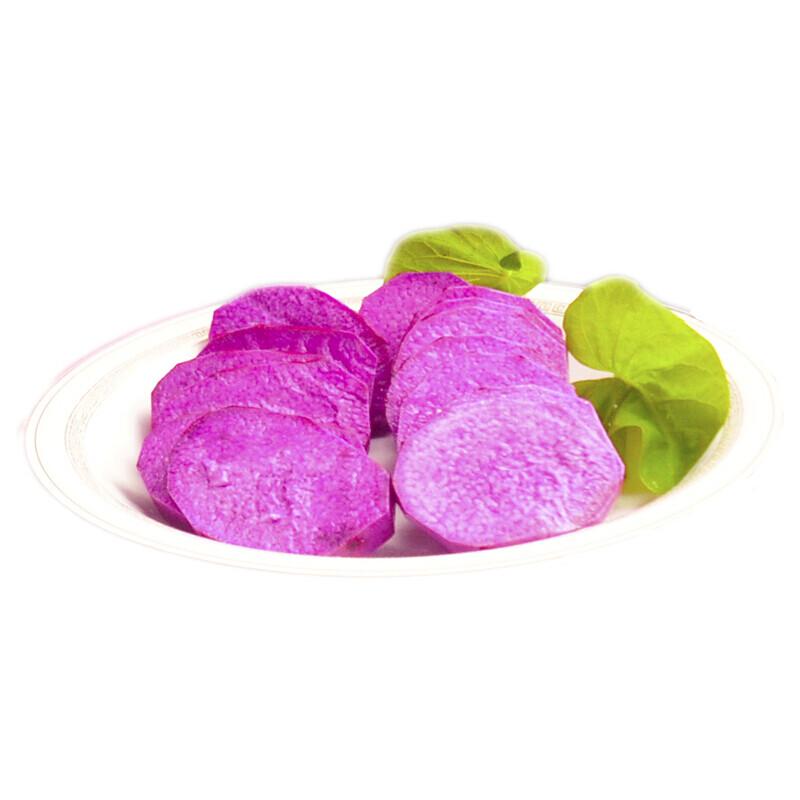 生鲜 紫色淮山药 2根 约900-1kg/Purple yam