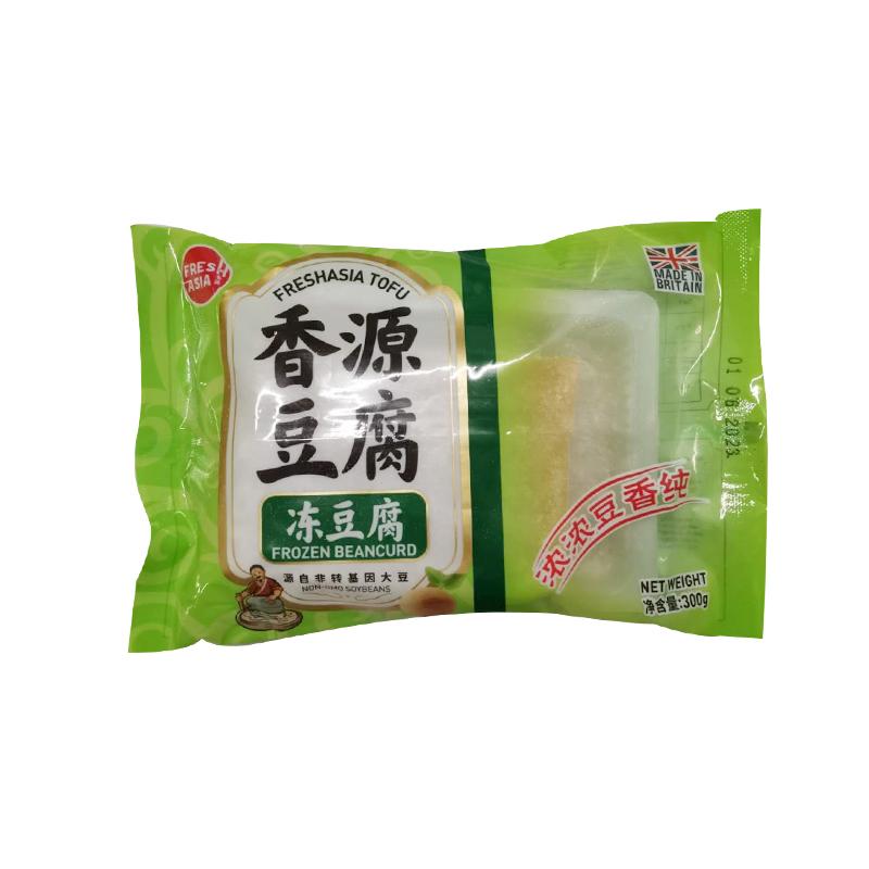 生鲜 火锅丸子 冷冻 香源 冻豆腐300g/Bohnenquark, gefroren