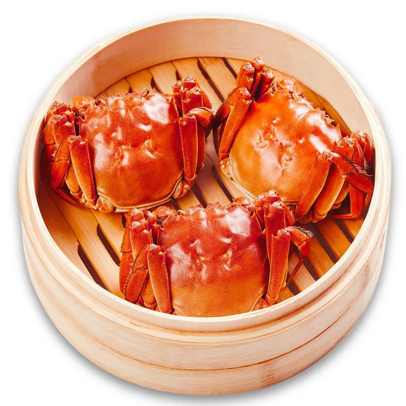 生鲜 海鲜 大闸蟹 大号 1kg/邮寄勿拍！仅限慕尼黑自取派送（（一只螃蟹100g以上具体看实际捕捞为准）1kg/预售周四10/17日到货