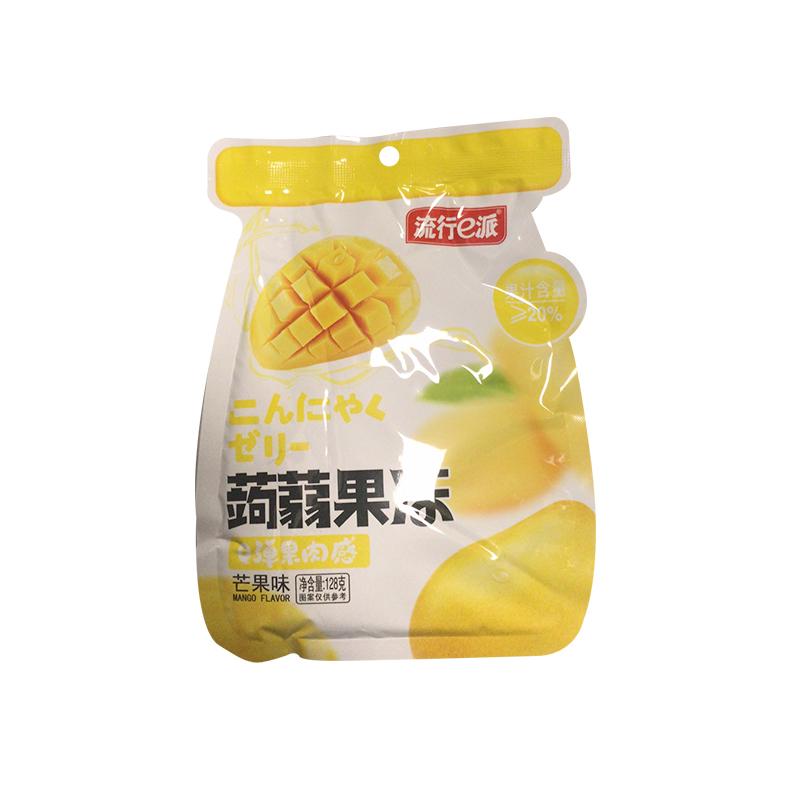 流行e派 蒟蒻果冻 芒果味128g/Konjaku Gelee