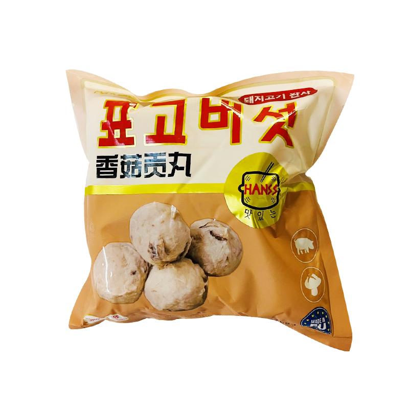 生鲜 冷冻 HANSS 香菇贡丸360g/Pilzbällchen 360g