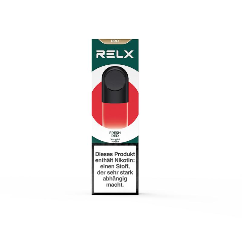 悦刻 RELX Pod Pro-2 Pod Pack-Crisp Red-18mg/ml 一盒两个装 红苹果18mg