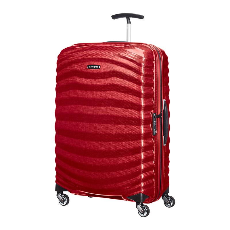 德国 新秀丽Samsonite LITE-SHOCK 旅行箱/拉杆箱 chili red 红色 73L/25寸 62765-1198