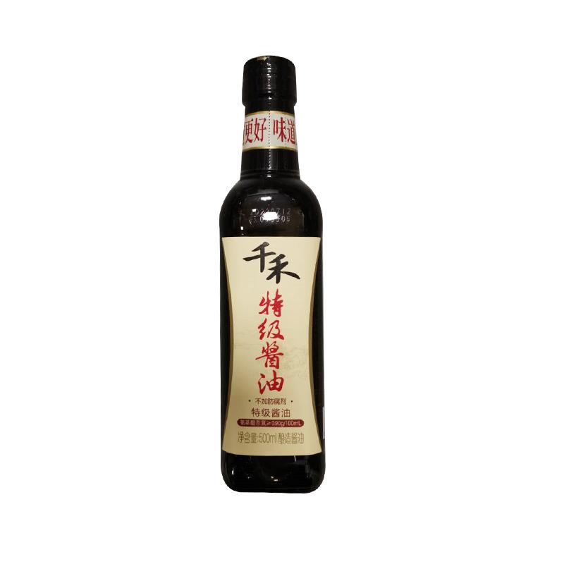 千禾 特级酱油500ml/Super Sojasauce 500ml