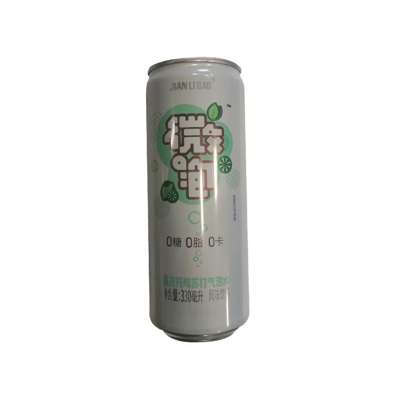 微泡 莫吉托味苏打气泡水 330ml/Mikroblasenwasser