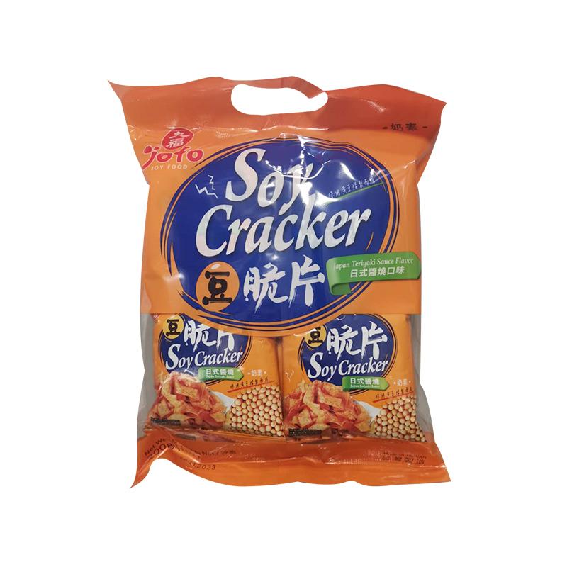 九福 韩式 豆脆片 日式酱烧味200g