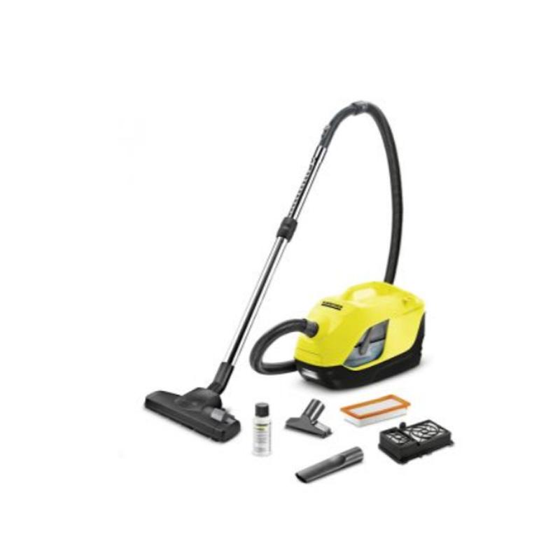 德国 karcher 凯驰原装进口家用静音水过滤吸尘器 黄色1.195-220.0 DS6 650W 2L水箱