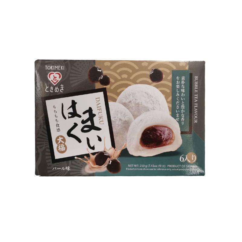 Tokimeki 珍珠奶茶麻薯 麻糬210g/Perlmilch Tee Süßkartoffel 210g