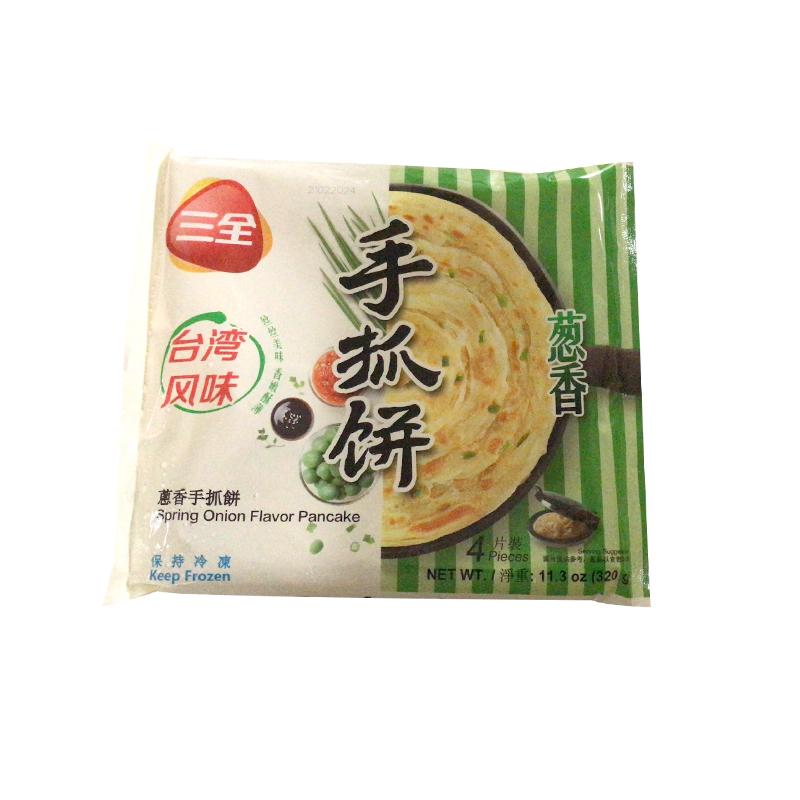 生鲜 冷冻 三全 葱香手抓饼320g/SQ Spring Onion Flavor Pancake