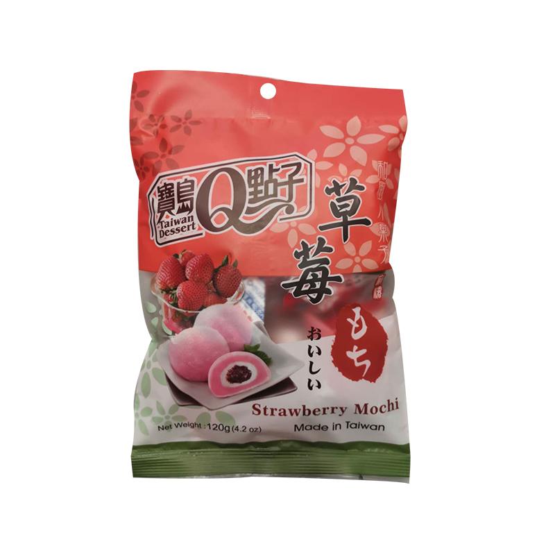 宝岛Q点子 草莓麻薯120g/Erdbeere Süßkartoffel 120g