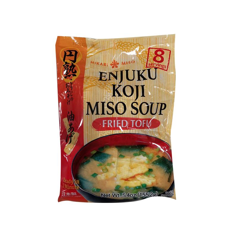 HIKARI MISO 速溶汤 炸豆腐面豉汤155G/HIKARI MISO ENJUKU FRIED TOFU MISO SOUP