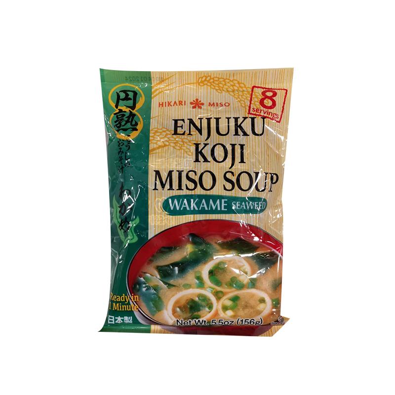 HIKARI MISO 速溶汤 海苔面豉汤 味增汤 156g/HIKARI MISO ENJUKU WAKAME MISO SOUP 