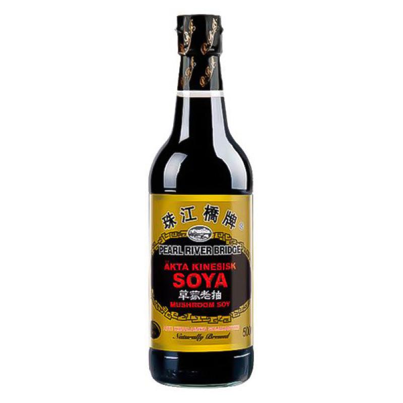 珠江桥牌 草菇老抽 500ml/Mushroom Soyasauce,Dunkel 500ml