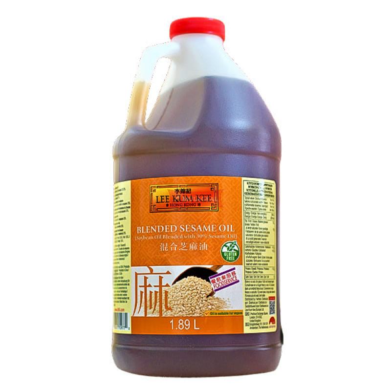 李锦记 混合芝麻油 1.89L/Sesame Flavored Seasoning oil 1.89L