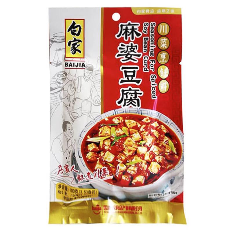 白家调料 麻婆豆腐调料 100g