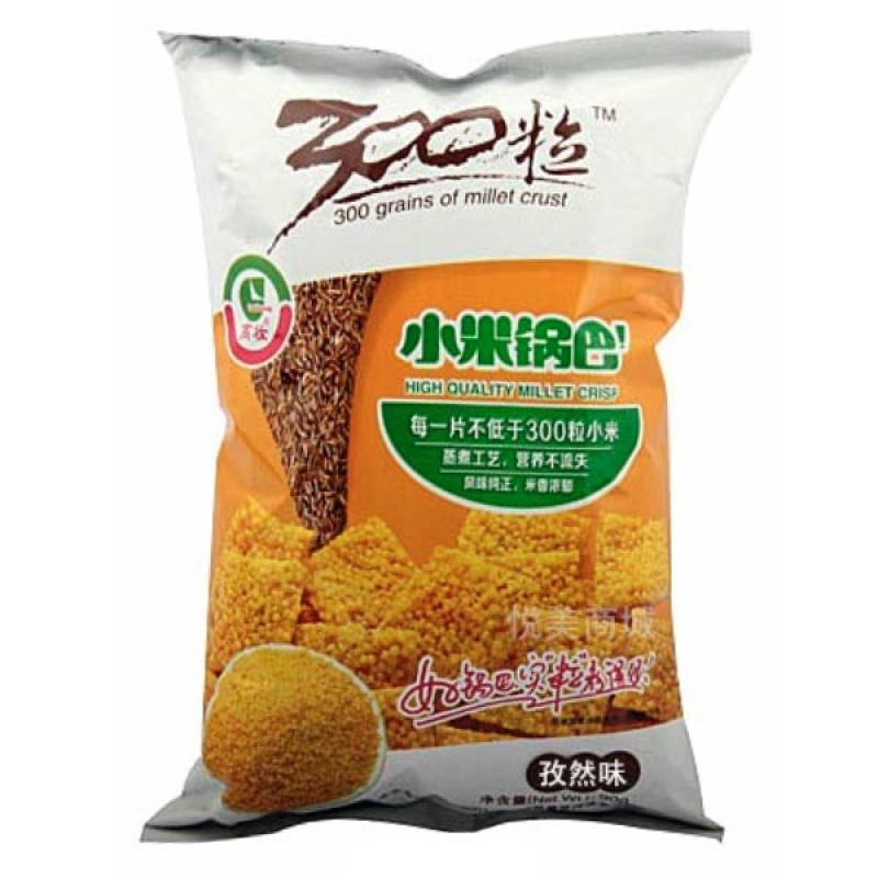 山西 300粒 小米锅巴 孜然味 60g/Crispy Millet Cumin 60g