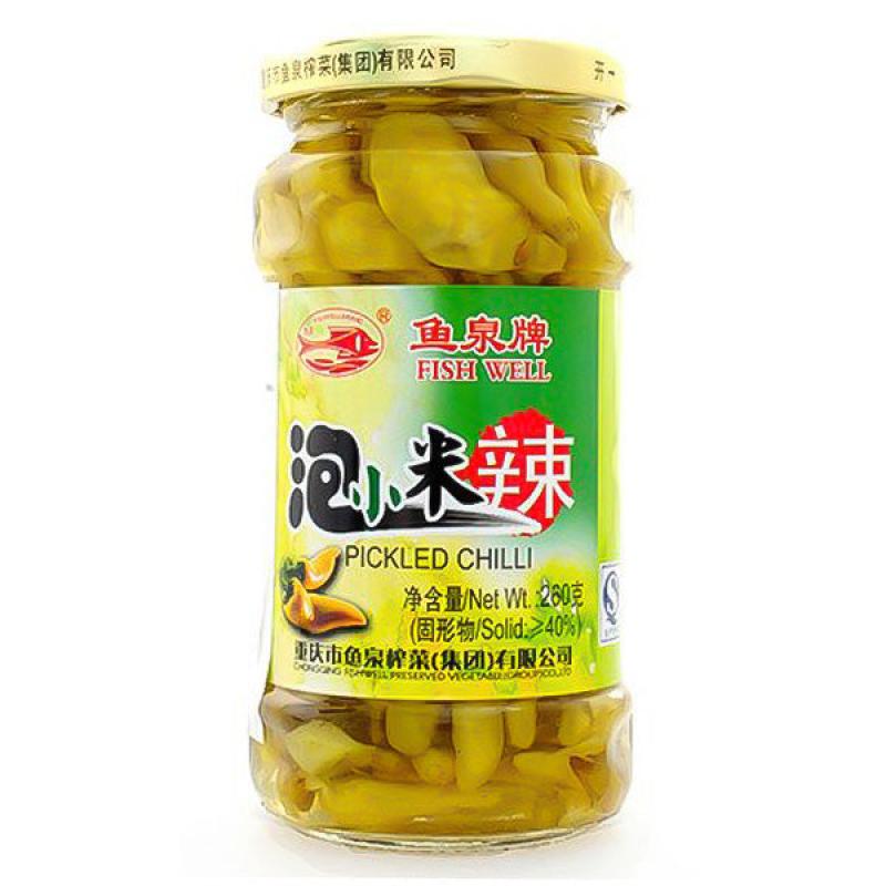 鱼泉 泡小米辣/泡椒 260g/Chilli Green 260g