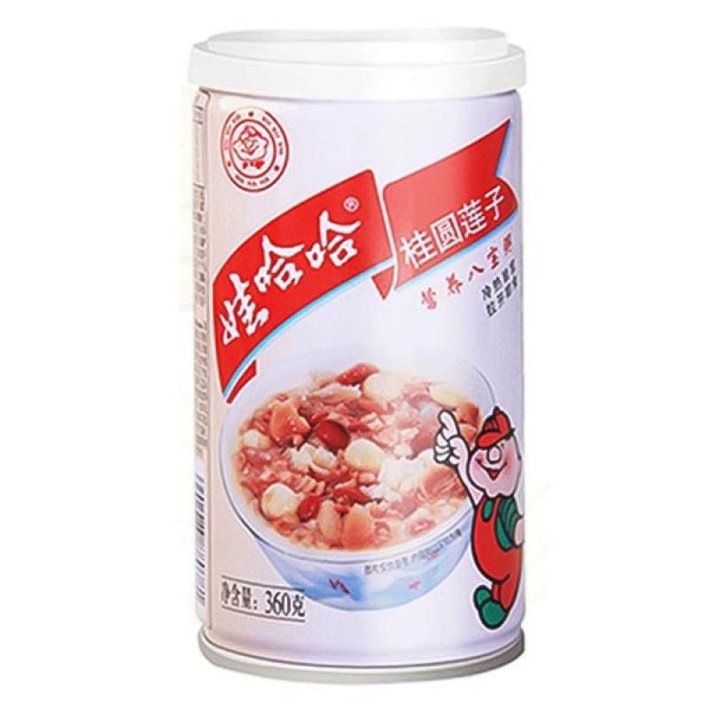 娃哈哈 桂圆莲子 营养八宝粥 360g/Reissuppe mit Longan 360g