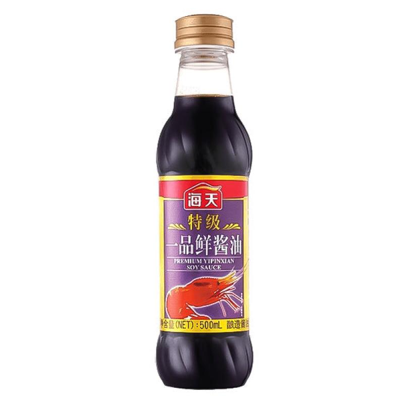 海天 特级一品鲜酱油 500ml/Premium Yipinxian Soy Sauce 500ml