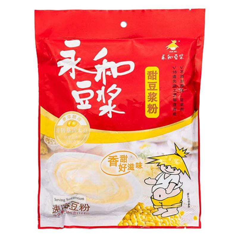 永和豆浆 甜豆浆粉 12小包 350g/Soybean Milkpowder Sweet 350g