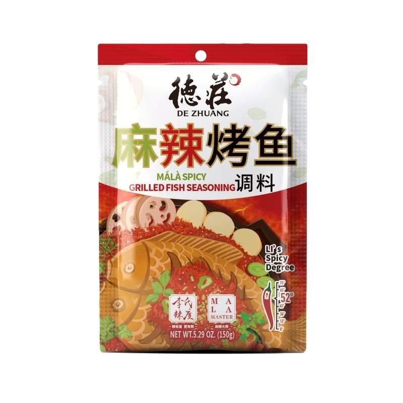德庄 麻辣烤鱼调料 150g/Grilled fish seasonging