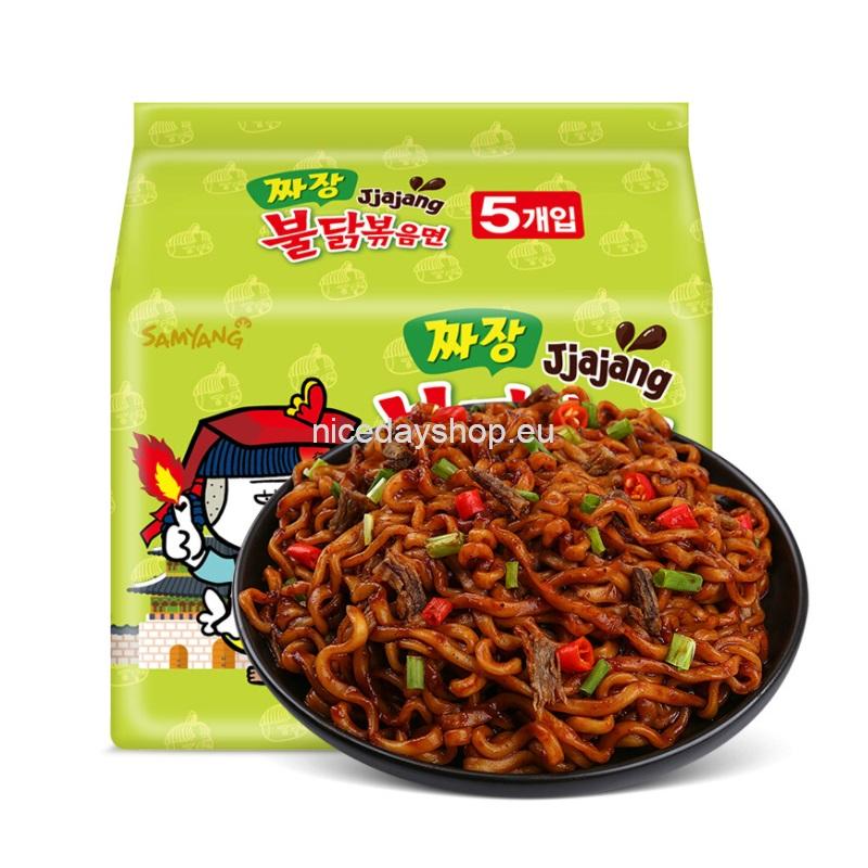 三养 火鸡面 炸酱面 五包装 5*140g/Samyang Hot Chicken Ramen Jjajang 5*140g