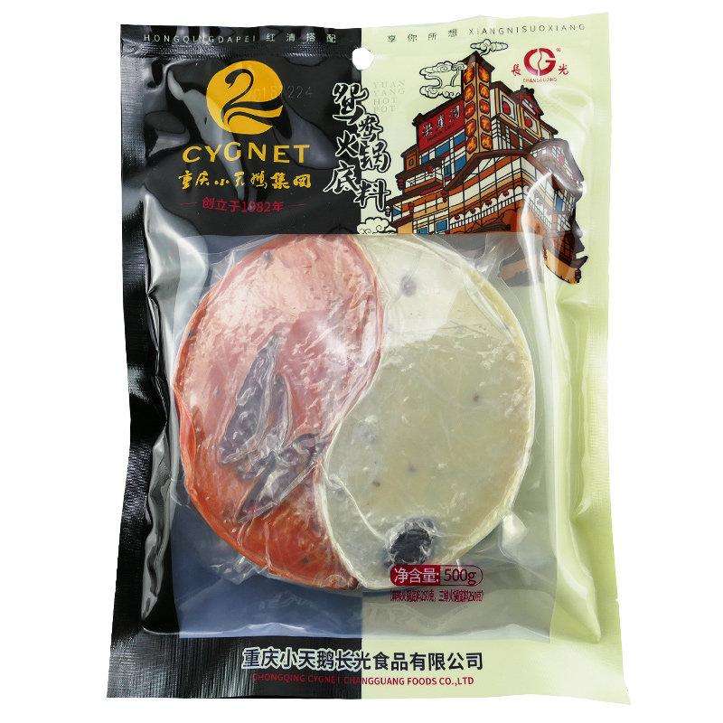 重庆小天鹅 鸳鸯火锅底料500/Feuertopfsauce zwei Geschmack 500g