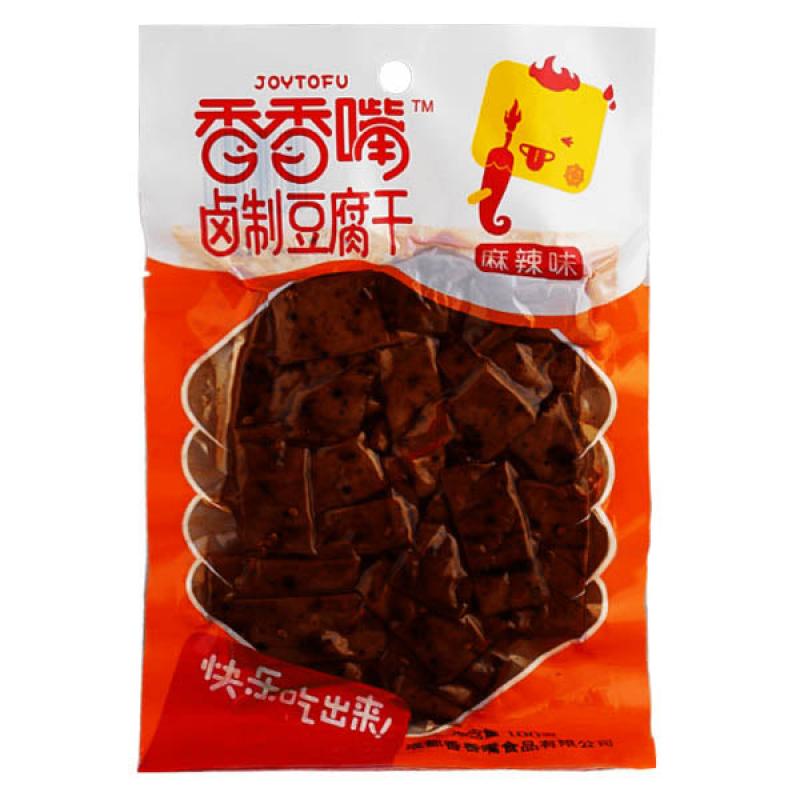 香香嘴 麻辣味豆干 100g/Gewuerzte Tofu 100g