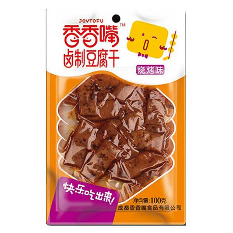 香香嘴 烧烤味豆干 100g/Gewuerzte Tofu 100g