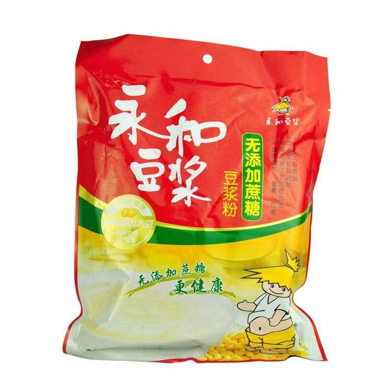 永和豆浆 豆浆粉 无添加蔗糖 12小包 350g/soja Milchpulver zuckerfrei 350g