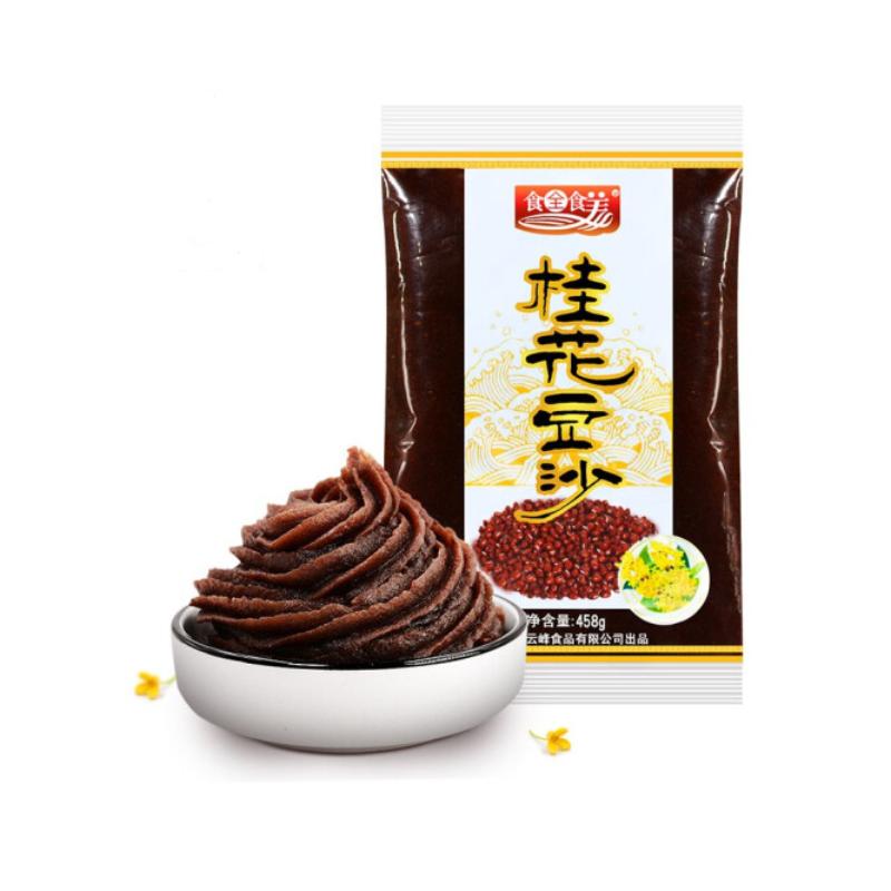 食全食美 桂花豆沙 458g/Rotbohnen Paste Zimtblut SQSM 458g