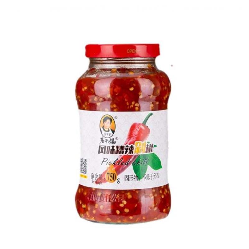 老干妈 风味糟辣剁椒 750g/LGM pickled Chilli 750g