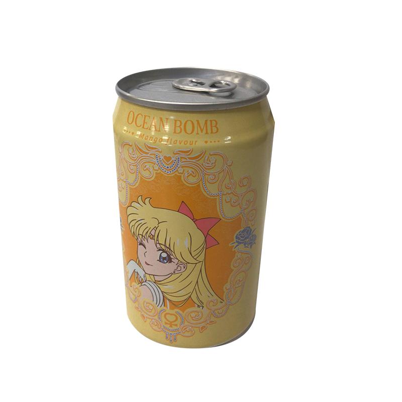 Ocean Bomb 美少女战士气泡水 芒果风味330g/Bubble Water Mango Aroma 330g