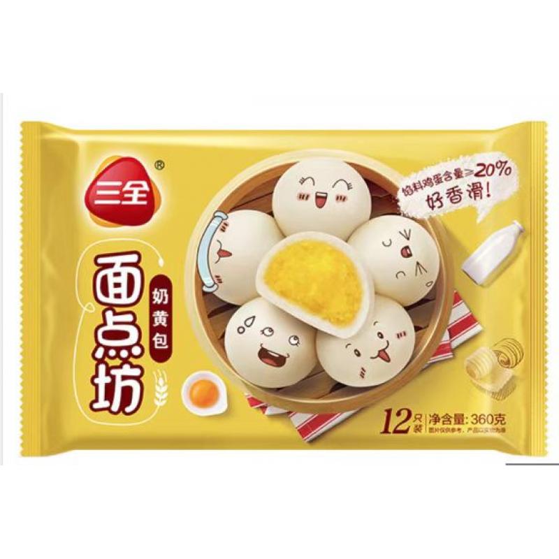 三全 奶黄包360g /SQ Custard Bun  360g