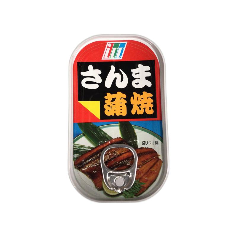 日本 蒲烧秋刀鱼罐头100g/Pushao Fisch in Dosen