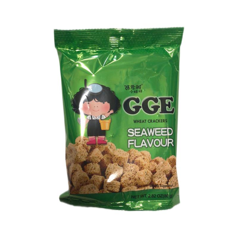 张君雅小妹妹 即食零食面 海苔味 80g/GGE seaweed Flavour 80g