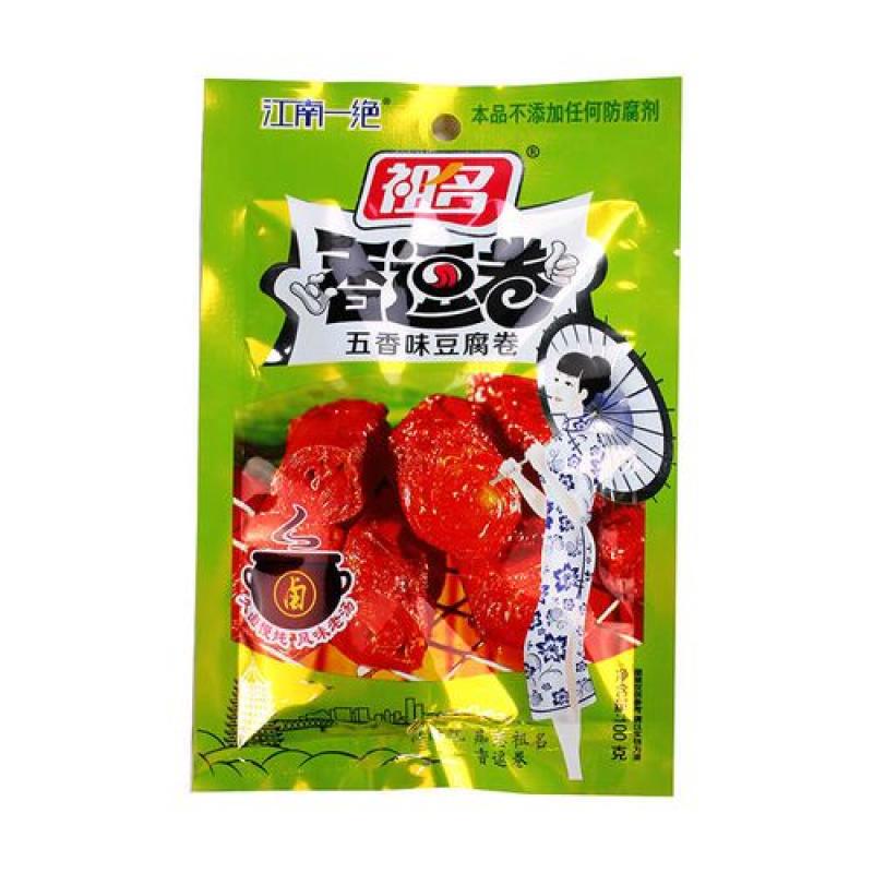 祖名 香逗卷 五香味 100g/ZHM Tofurolle Funfdufte 100g