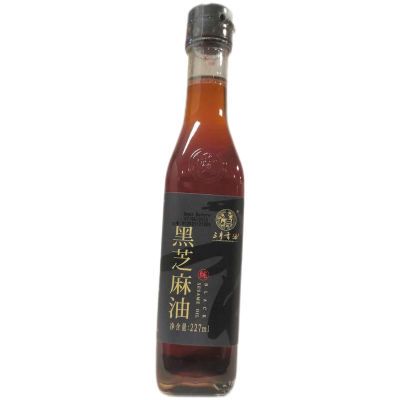 三丰 黑芝麻油 227ML/Sanfeng Sesamöl 227ml