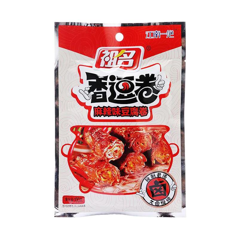 祖名 香逗卷 麻辣味 100g/Getrocknet Tofu  scharf 100g