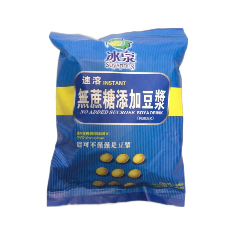 冰泉 速溶无蔗糖添加 豆浆粉200g/Instant Saccharose freies Sojamilchpulver 200g