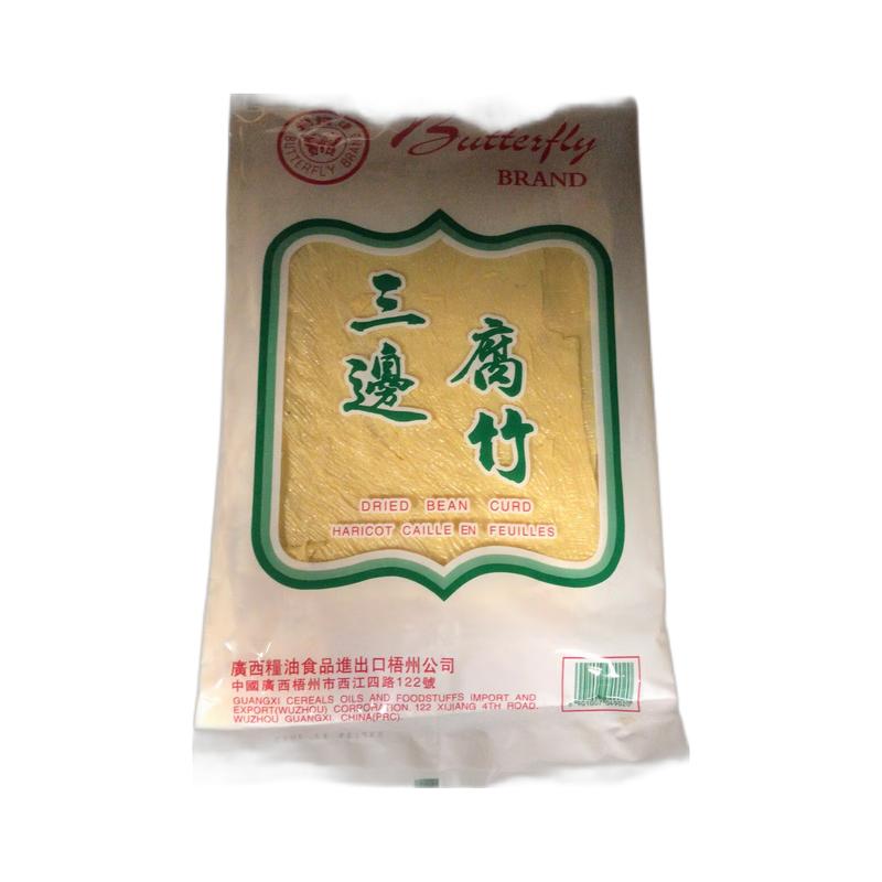三边腐竹200g/Dreiseitige Rollen von getrockneten Bohnenmilch Cremes 200g